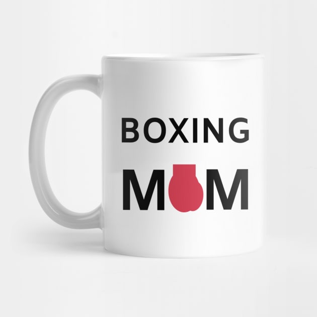 Boxing mom Funny Mothers Day Gift For Mom by Petalprints